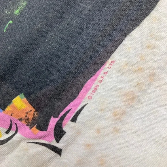 Vintage Bruce Hornsby And The Range Shirt Mens XL White 1990 A Night On The Town - Picture 4 of 16